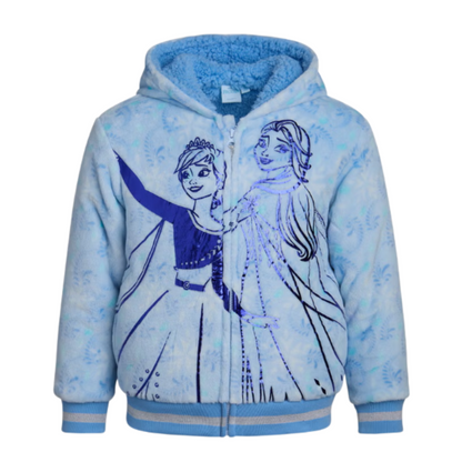 Disney & Marvel Kids Plush Fleece Zip Hoodie