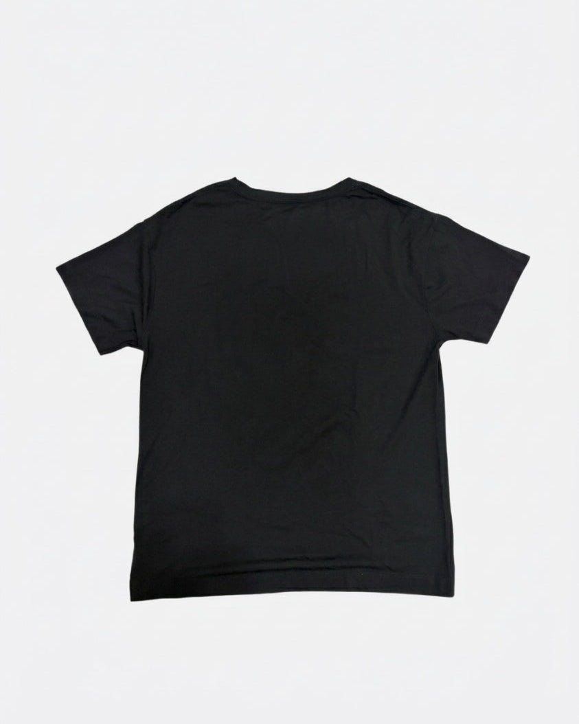 Leox Hub BAYFLOW Japan Bright Future slogan t-shirt in soft rayon-blend fabric featuring chest graphic print