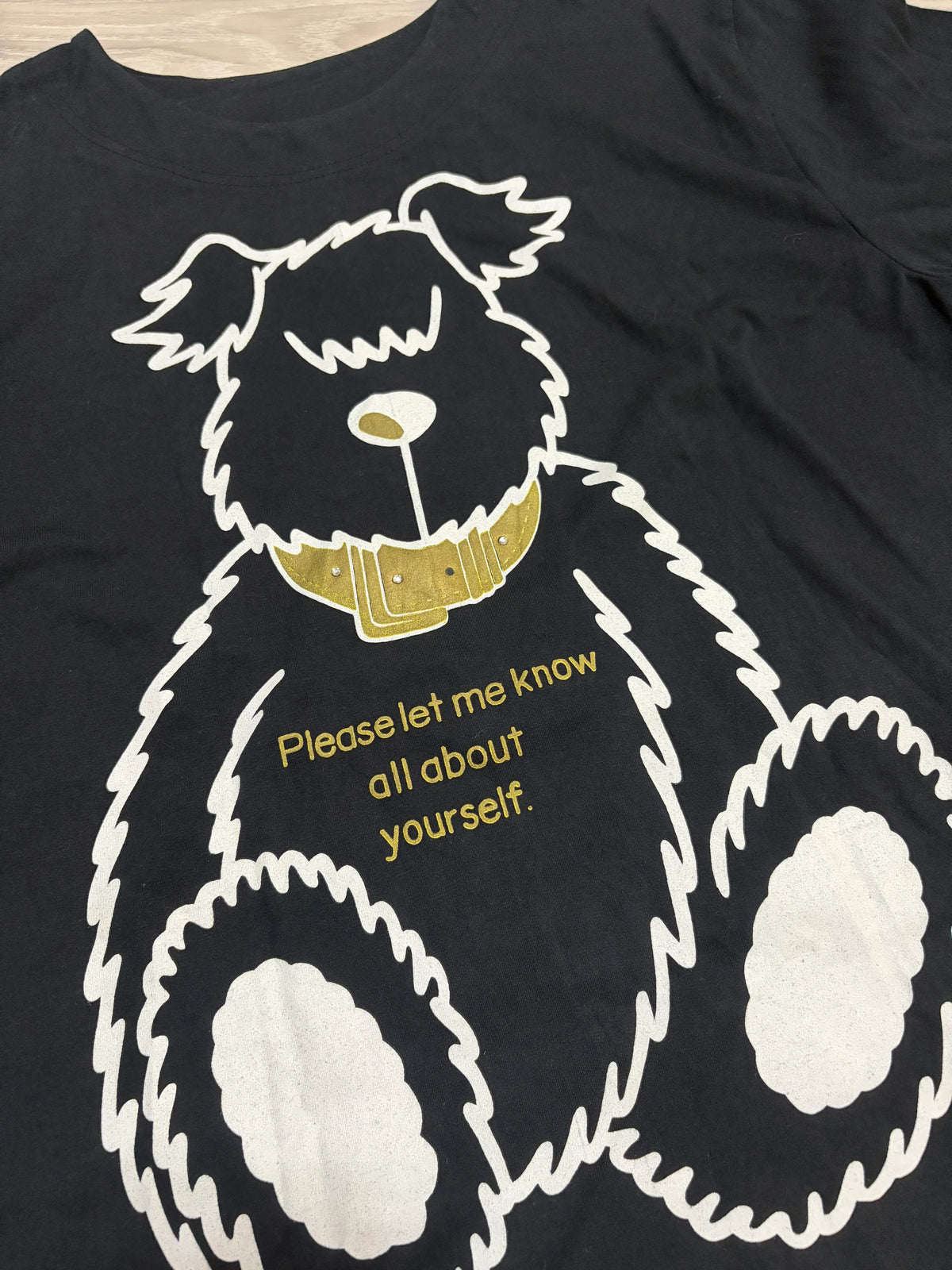 Leox Hub cute puppy graphic t-shirt featuring adorable dog portrait illustration print