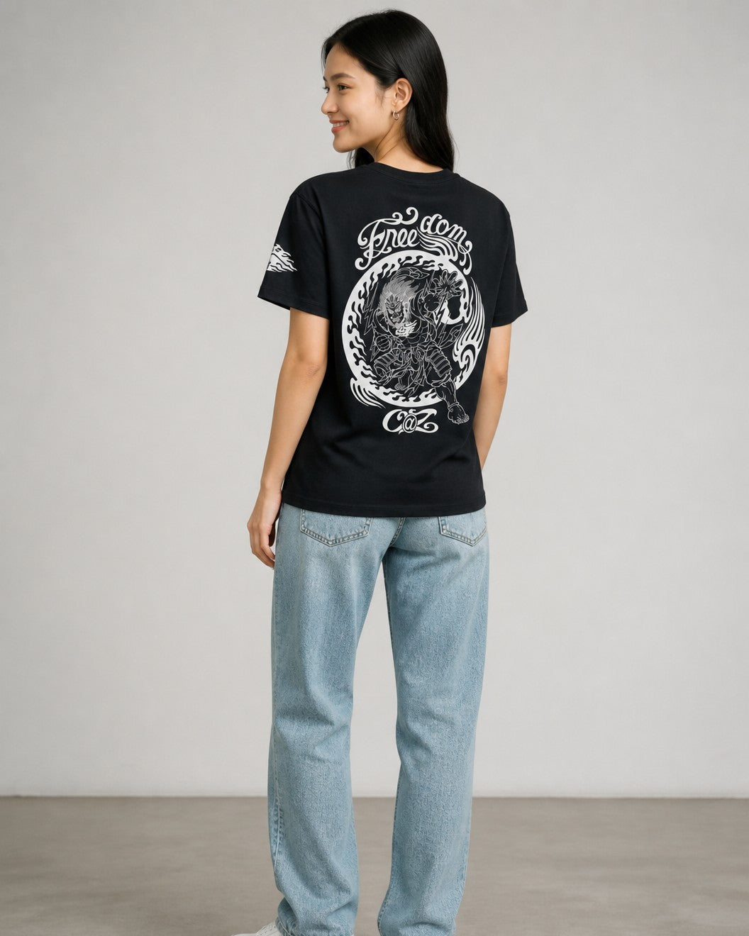 Leox Hub Freedom Oz Japan MMA t-shirt featuring mixed martial arts graphic print