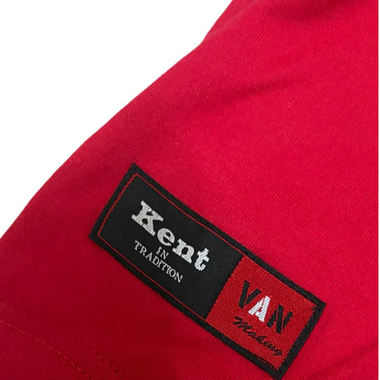Leox Hub Kent in Tradition classic red t-shirt featuring traditional chest logo detail