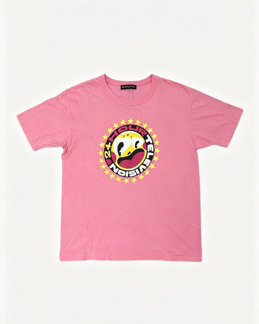 Hattie Stewart x 24HTV 2018 Pink Charity Tee Front View
